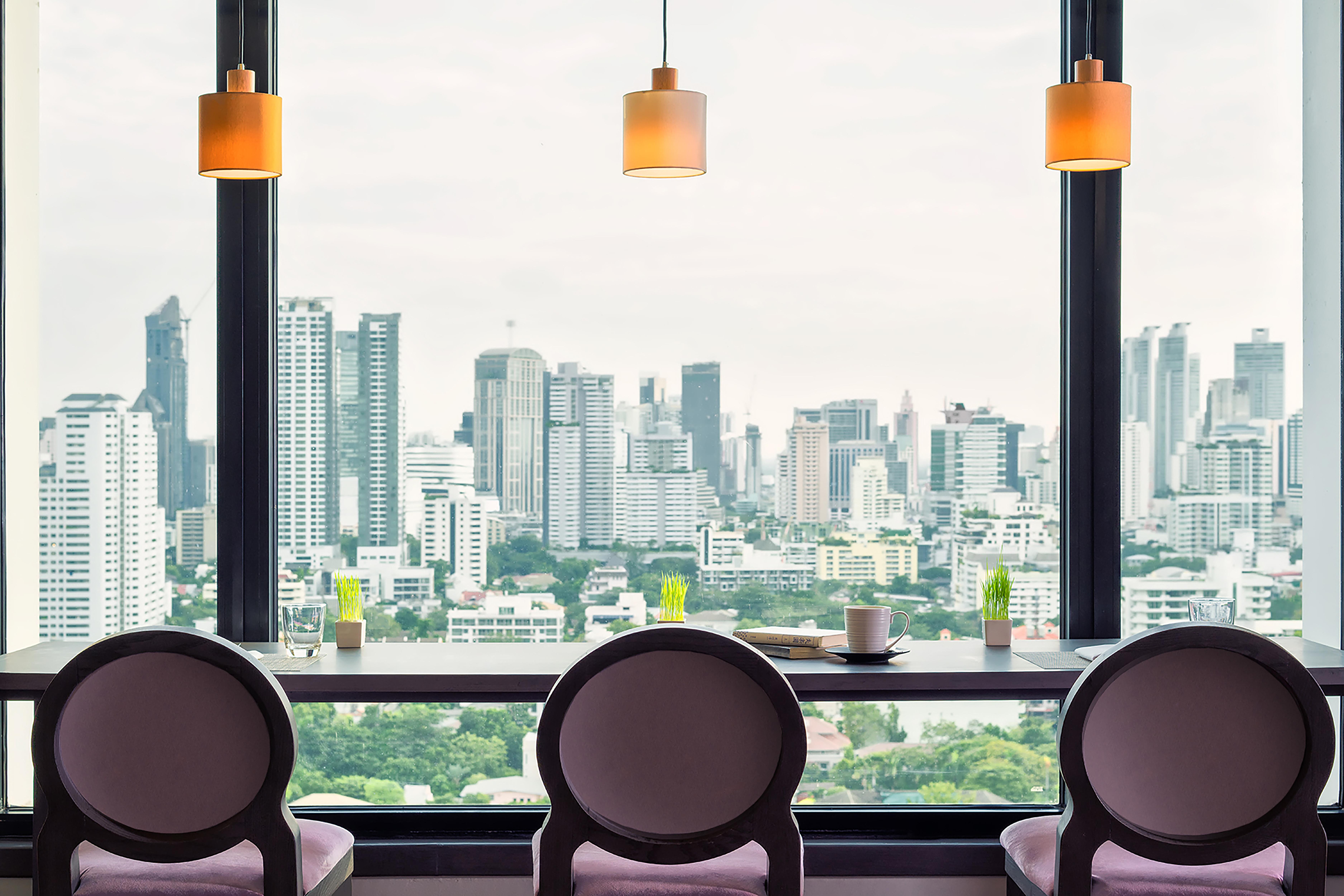 Grand Mercure Bangkok Atrium Kültér fotó View from the 39th floor
