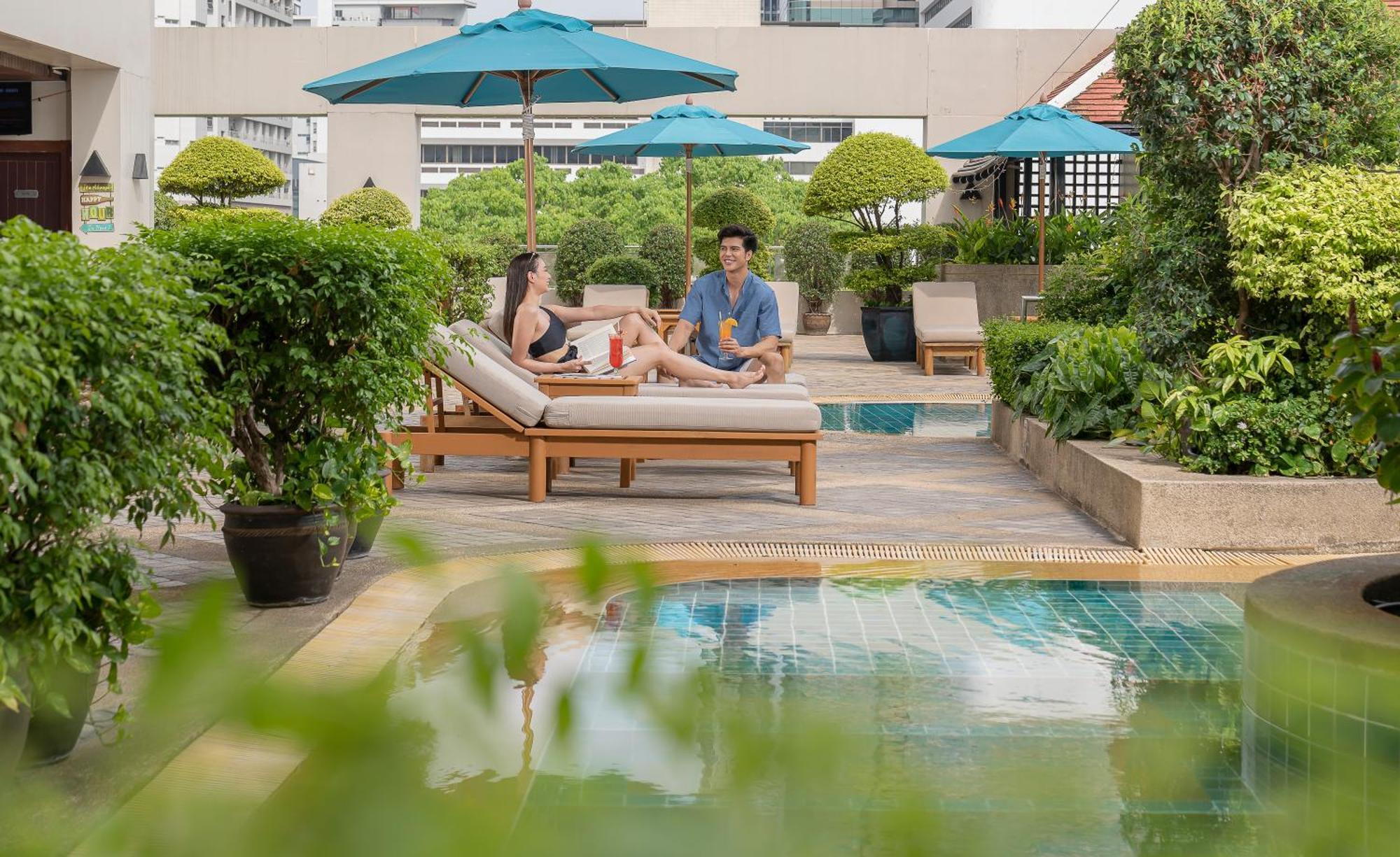 Grand Mercure Bangkok Atrium Kültér fotó The Park, Bangkok
